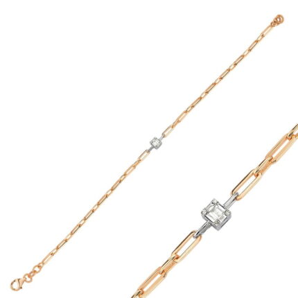 0,09 ct Pırlanta Bileklik