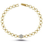 0,11 ct Pırlanta Bileklik