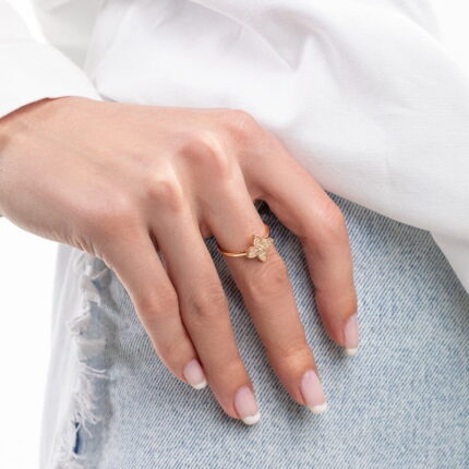 0,12 ct Pırlanta Yüzük 5P6384