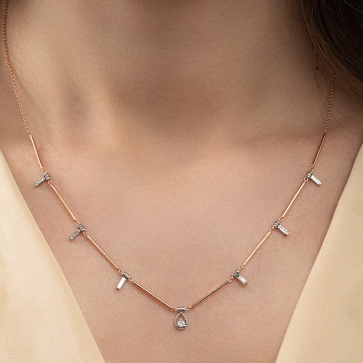 0,23 ct Pırlanta Kolye