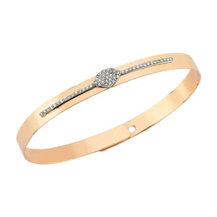 0,25 ct Pırlanta Kelepçe Bileklik