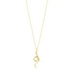 YILAN FİGÜRLÜ KOLYE