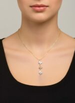 KELEBEK FİGÜRLÜ KOLYE - Görsel 2