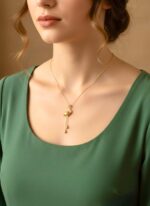 FLAMİNGO FİGÜRLÜ KOLYE - Görsel 2