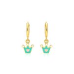 MİNELİ TAÇ FİGÜRLÜ KÜPE