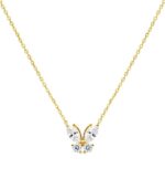 MARKİZ TAŞLI KELEBEK KOLYE