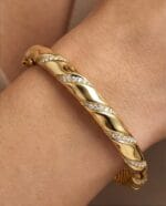 BURGU TASARIM TAŞLI KELEPÇE - Görsel 2