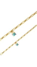 CETAŞ NAZAR KİLİTLİ ZİNCİR BİLEKLİK