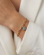 CETAŞ NAZAR KİLİTLİ ZİNCİR BİLEKLİK - Görsel 2