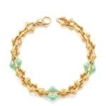 CETAŞ ETERNA TURKUAZ MİNELİ ALTIN BİLEKLİK