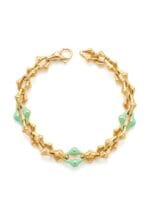 CETAŞ ETERNA TURKUAZ MİNELİ ALTIN BİLEKLİK