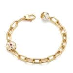 CETAŞ UNIQ KAR TANESİ MOTİFLİ ALTIN BİLEKLİK