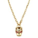 CETAŞ ASLAN KİLİT DİLEK ALTIN KOLYE