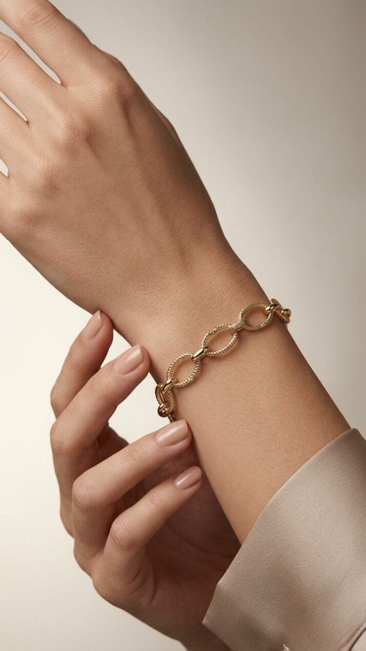 TEKSTÜRLÜ HALKA BİLEKLİK - Görsel 2