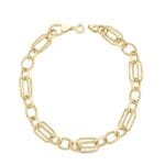 TEKSTÜRLÜ ALTIN BİLEKLİK