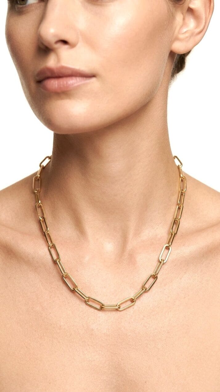 KLASİK ATAÇ ZİNCİR KOLYE - Görsel 2