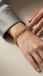 MİNİMALİST ATAÇ ZİNCİR BİLEKLİK - Görsel 2