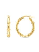 BOĞUM DETAYLI ALTIN KÜPE