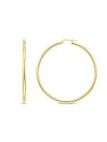 KLASİK HALKA ALTIN KÜPE