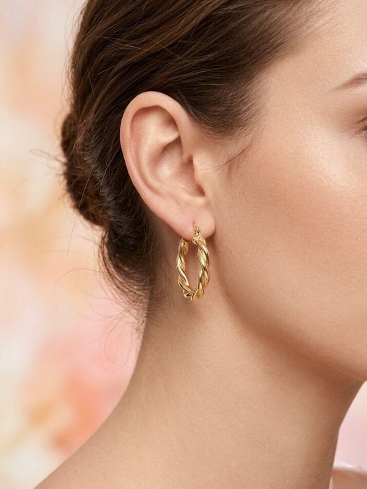 SARMAL DOKULU ALTIN KÜPE - Görsel 2