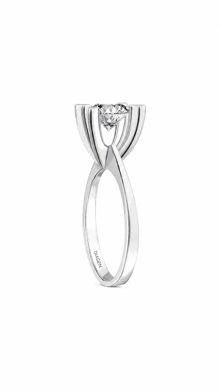 0,70 CT TEKTAŞ PIRLANTA YÜZÜK - Görsel 2