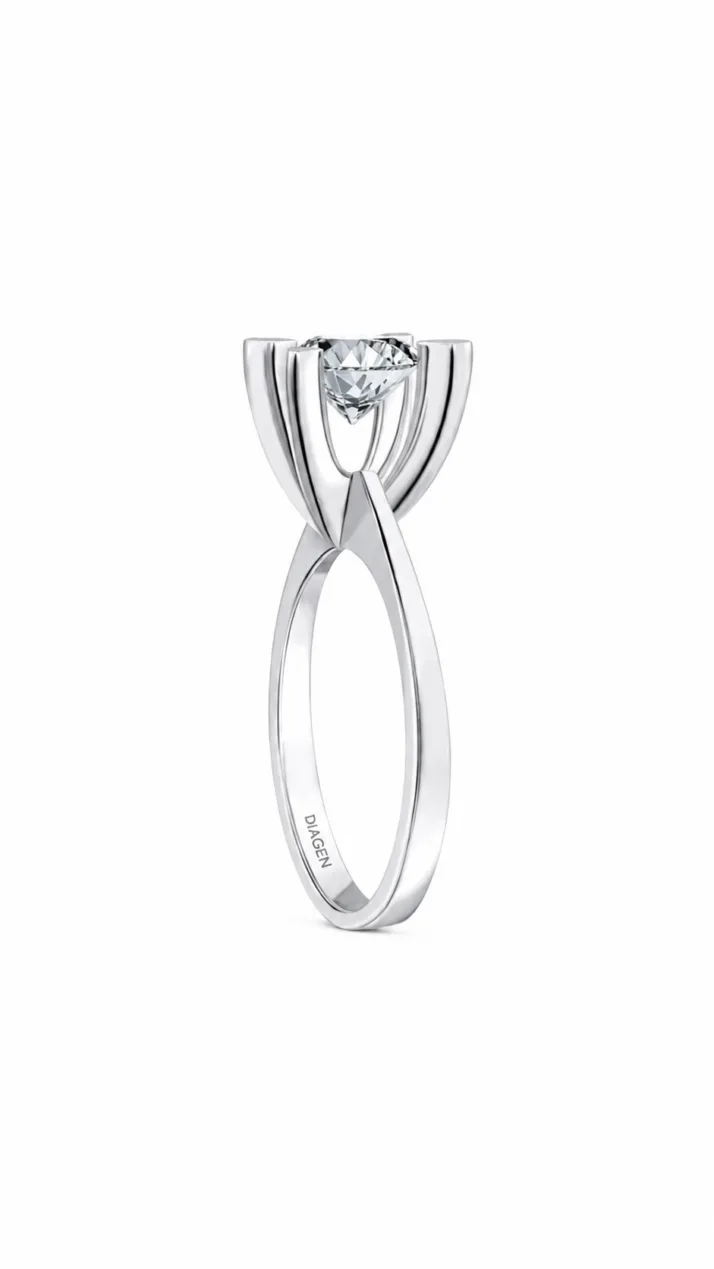 0,70 CT TEKTAŞ PIRLANTA YÜZÜK - Görsel 2