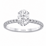 0,85 CT OVAL TEKTAŞ PIRLANTA YÜZÜK