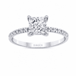 1.11 CT PRENSES TEKTAŞ PIRLANTA YÜZÜK