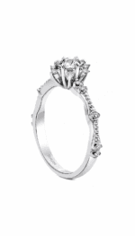 0.50 CT LOTUS TEKTAŞ PIRLANTA YÜZÜK - Görsel 2