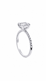 1.11 CT PRENSES TEKTAŞ PIRLANTA YÜZÜK - Görsel 2